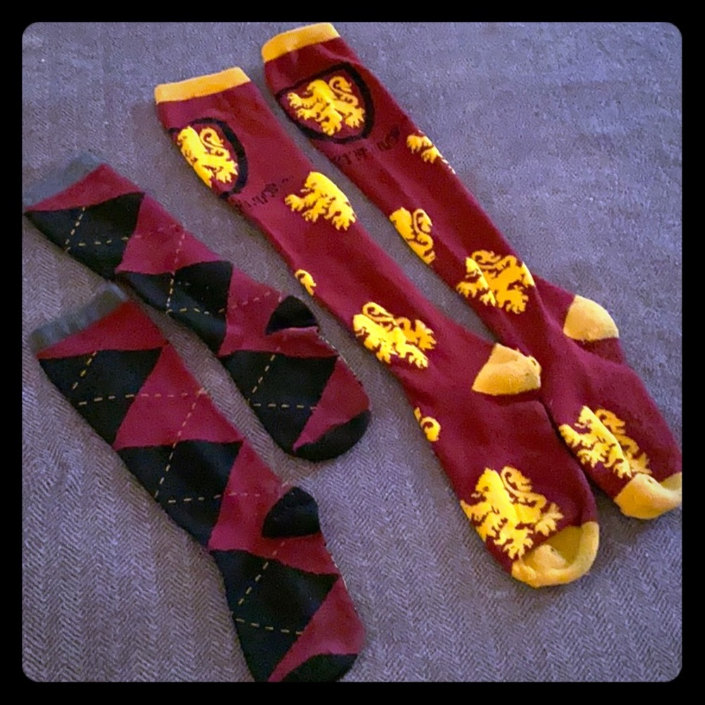 Harry Potter Gryffindor Socks